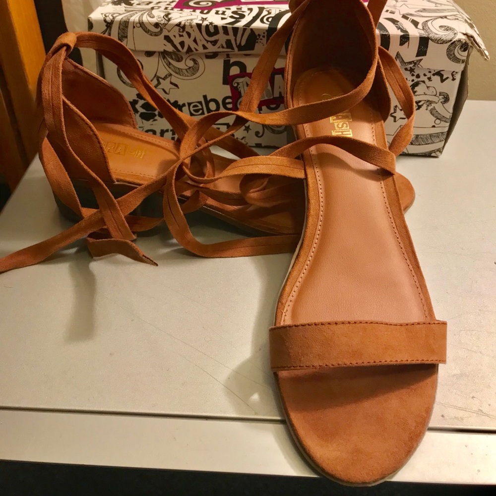 Ankle Wrap Up Sandals