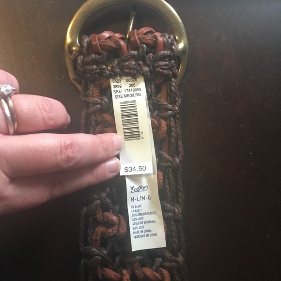 American Eagle Outfitters Woven Belt - NWT - Picture 2 of 3