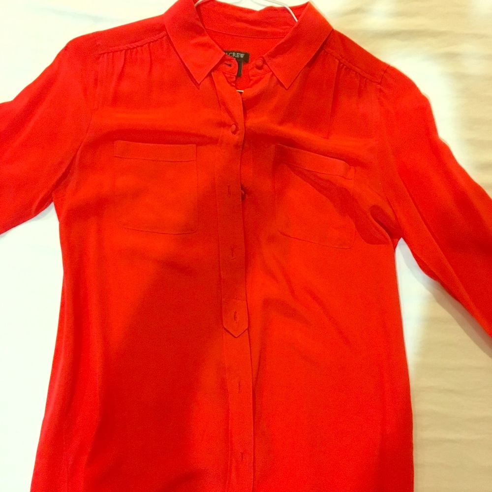 J Crew Silk Blouse