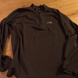 Men’s M North Face 1/3 zip