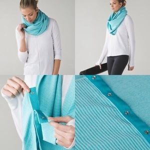 Lululemon Rulu Vinyasa Scarf - Turquoise
