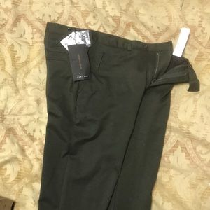 Zara men's dress pants- green.