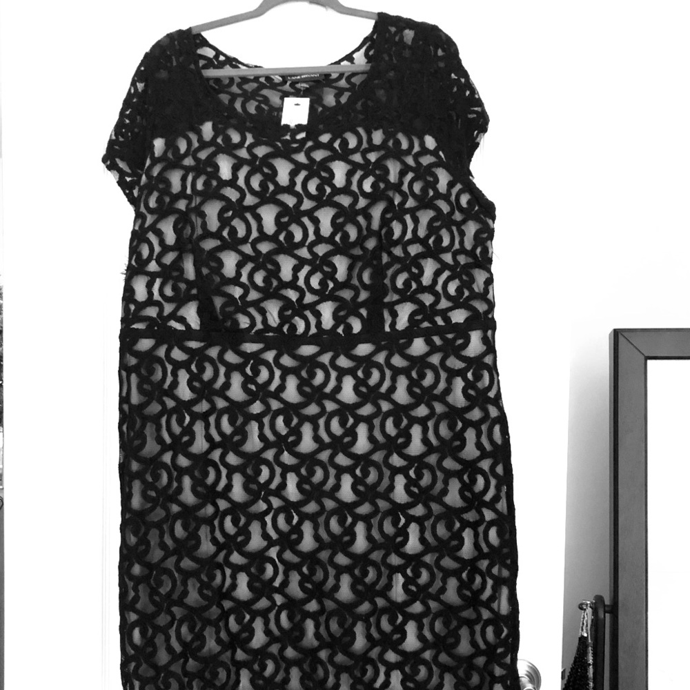 Plus size after five dress