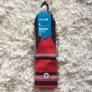 Men’s Large Basketball Raptors Stance Socks