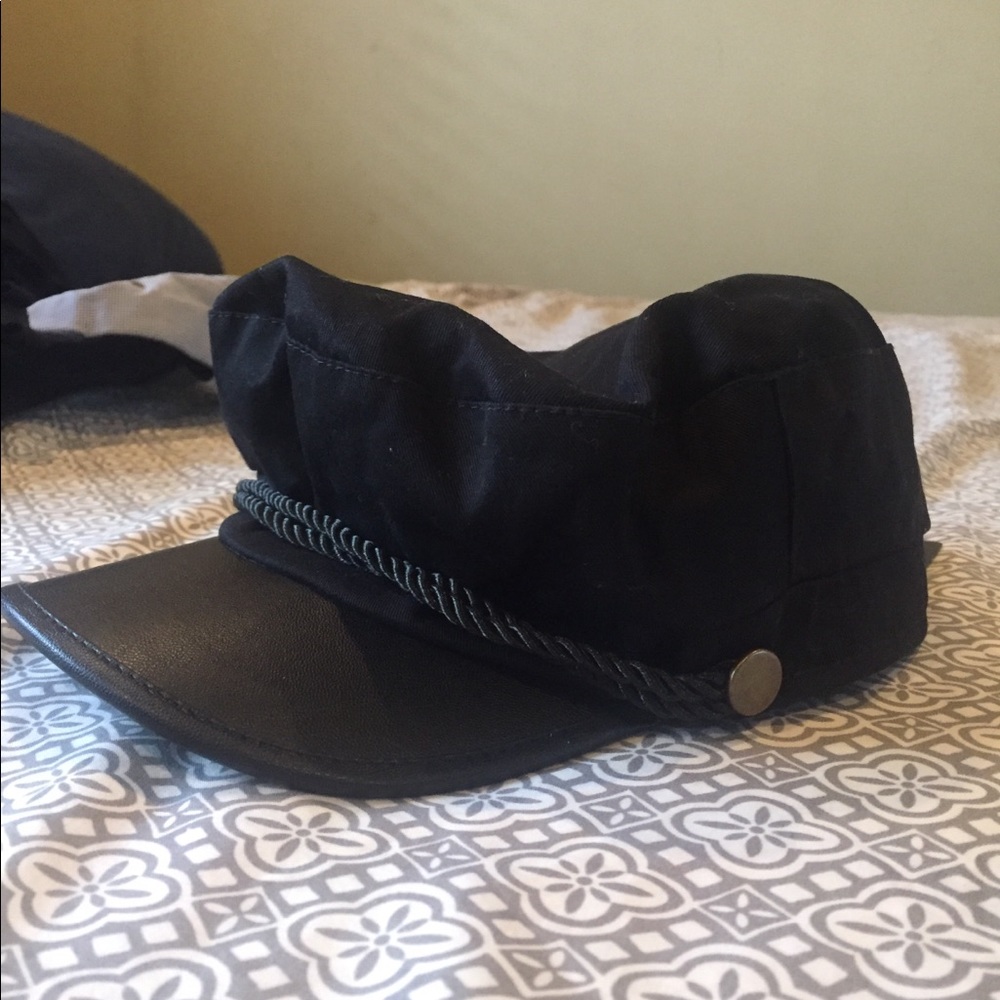 Black Corduroy hat