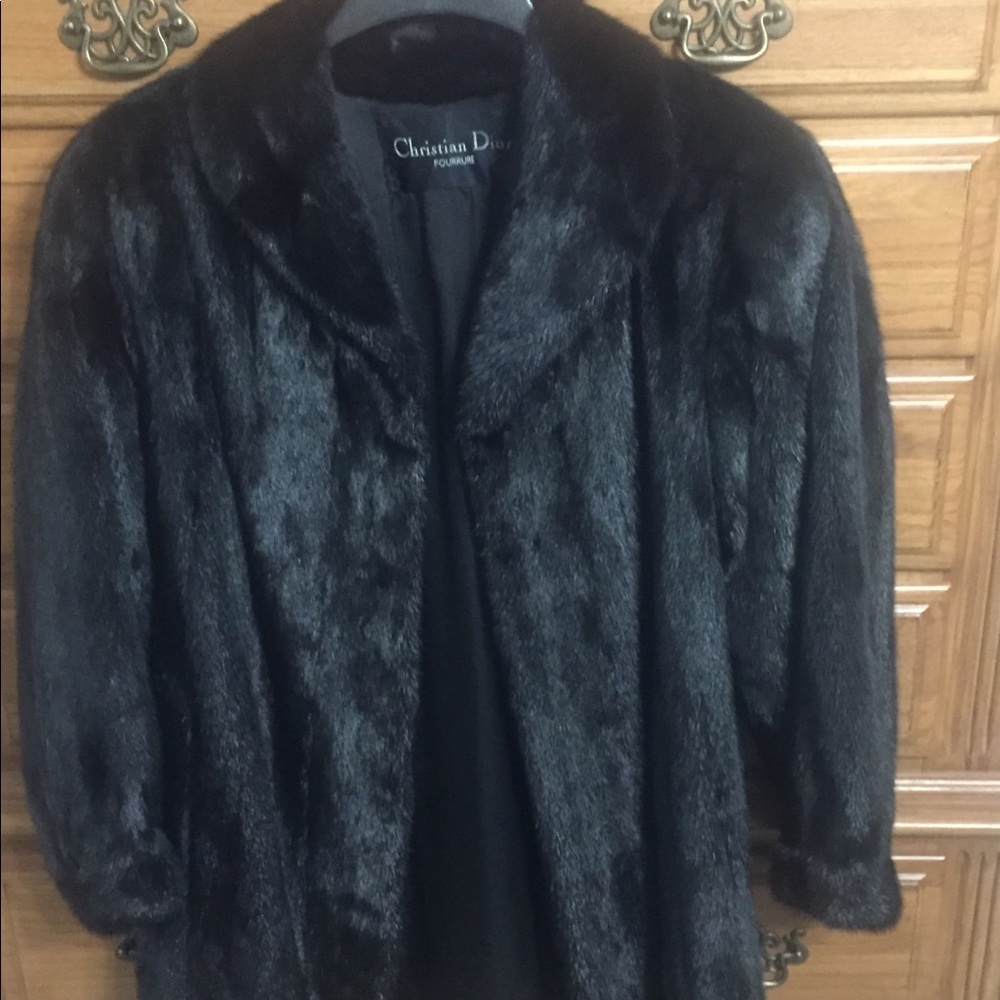 Vintage Christian Dior mink stroller