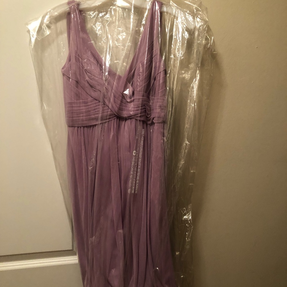 David’s Bridal lilac bridesmaid dress. NWT. Size 2