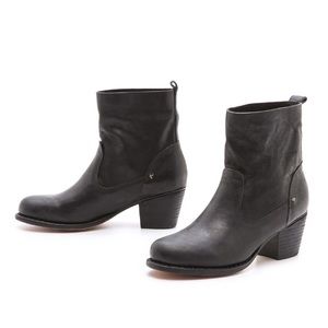 Rag & Bone Mercer II Booties, size 38.5 in Black