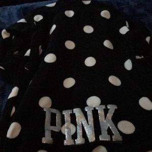 Victoria’s Secret Pink Black and White Robe