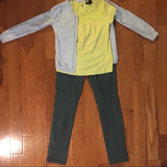 GapKids girls size 14 green cargo pants - Picture 2 of 7