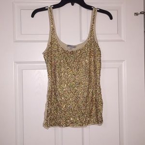 Charlotte Russe gold tank
