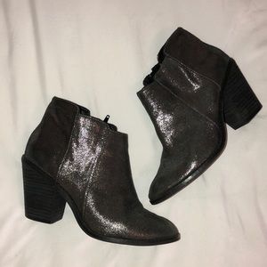 Kelsi Dagger Metallic Leather Boots