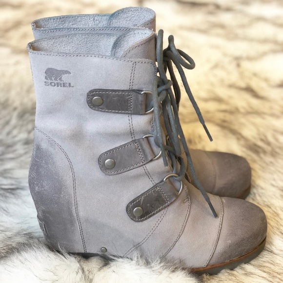 used sorel wedge boots