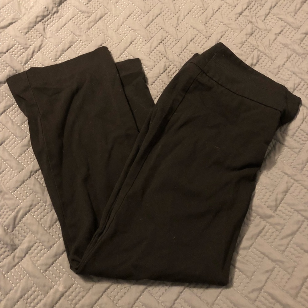 Black Apt 9 slacks.