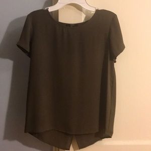 Olive Forever 21 Blouse