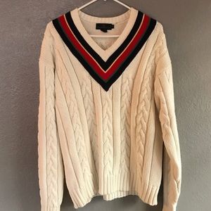 Abercrombie and Fitch vintage V sweater SZ.XL zara