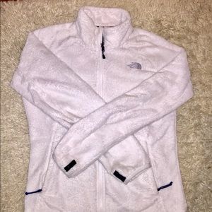 Women's white north face size M.