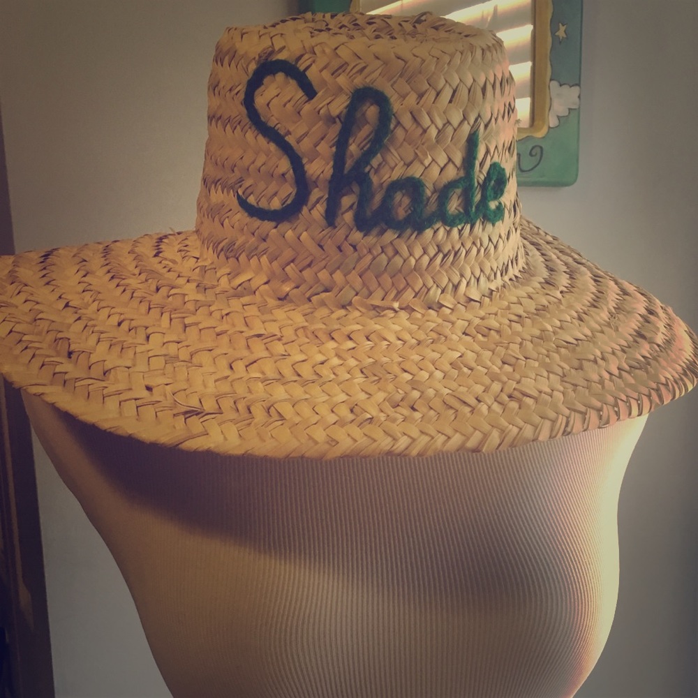 Poolside Straw Hat - Never Worn!! 🏝