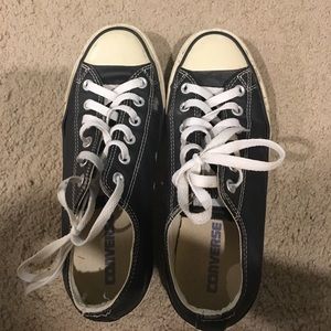 Converse leather shoes