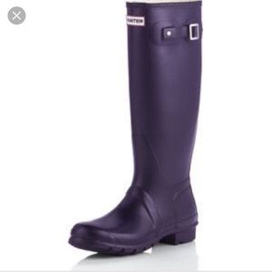 Purple Hunter Boots