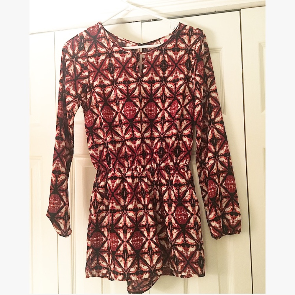 One Clothing Long Sleeve Romper
