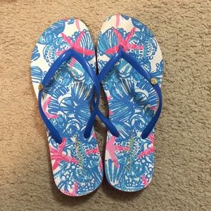 💞CLOSET CLEAR OUT💞 Lilly Pulitzer Flip Flops