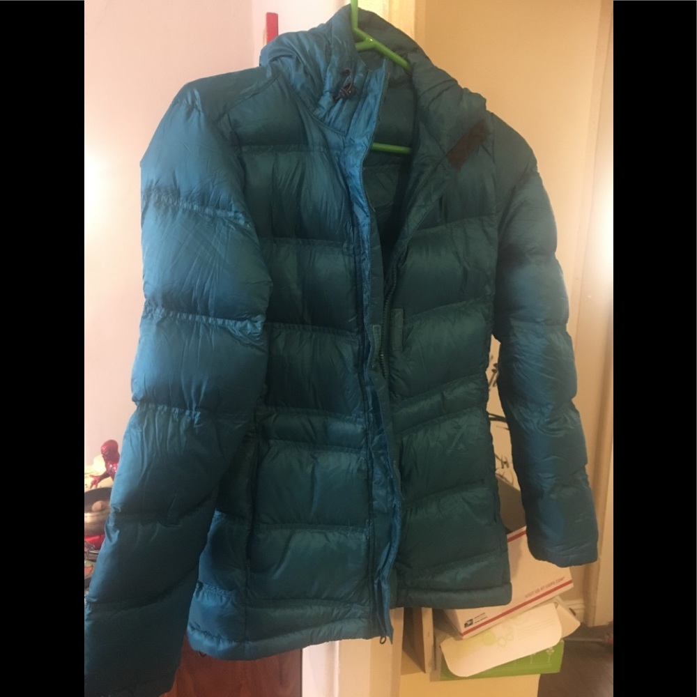 EMS xs goose down puffer, very light, with hood