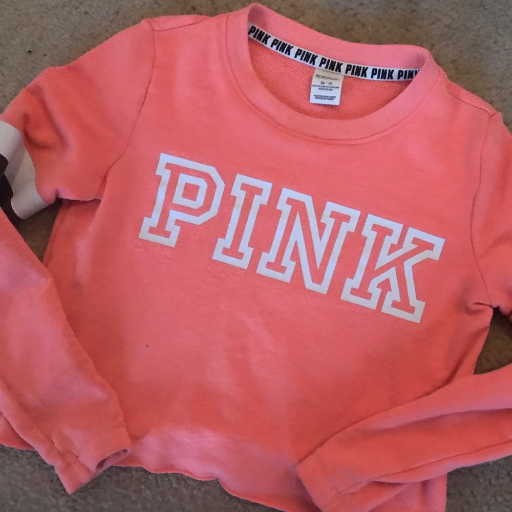 Victoria’s Secret Pink Cropped Sweater XS
