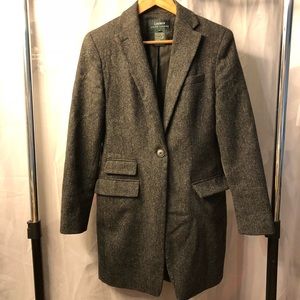 Ralph Lauren Wool Blazer-Style Structured Jacket