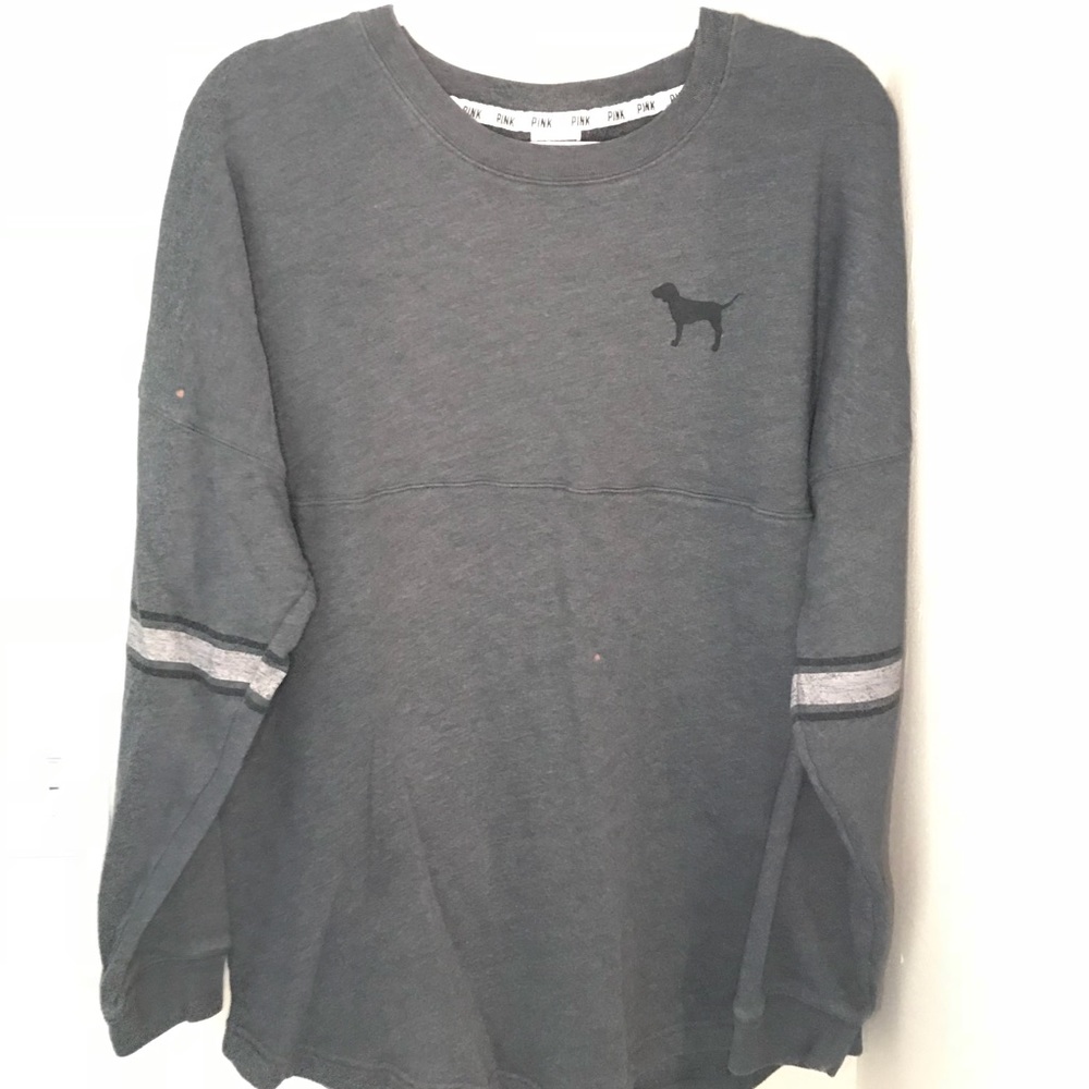 Grey VS PINK sweatshirt