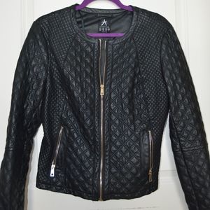 Quilted Leather Jacket