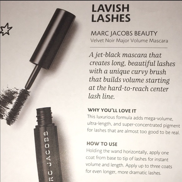 🆕 MARC JACOBS Velvet Noir black mascara sample - Picture 7 of 8