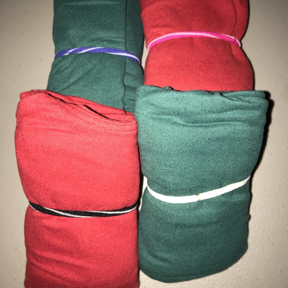 LuLaRoe kids s/m Christmas color leggings, new!