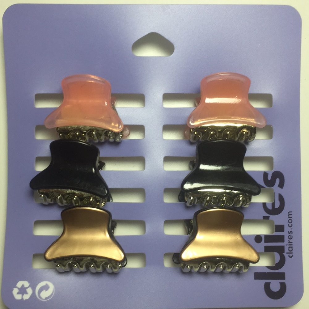 Claire’s Mini Claw Clips - Picture 2 of 3