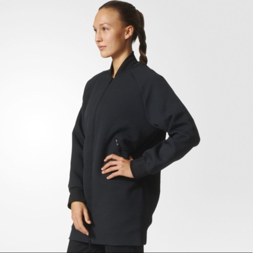 Adidas Long bomber jacket
