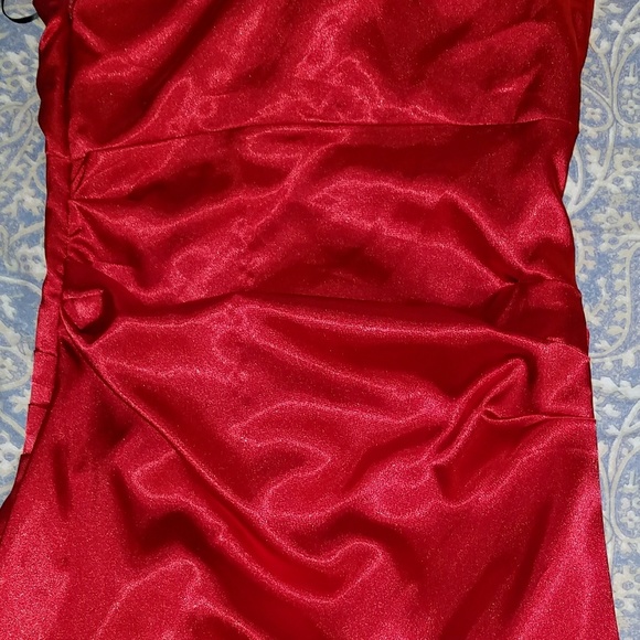 B.Smart Red Dress Jenifer Lopez - Picture 3 of 5