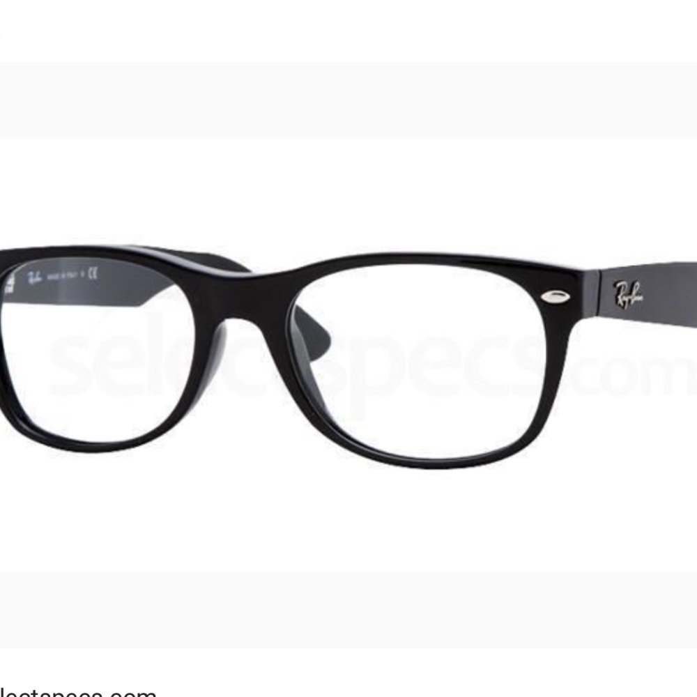 Raybans wayfarer black eyeglasses prescription