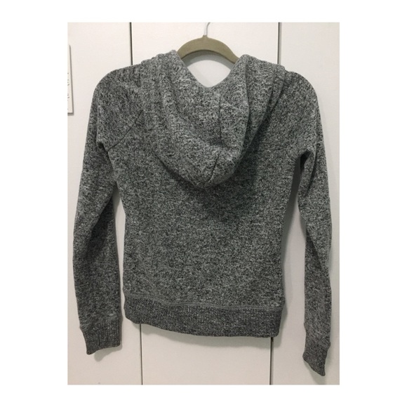 Heather Gray Zip-up Hoodie - Picture 2 of 3