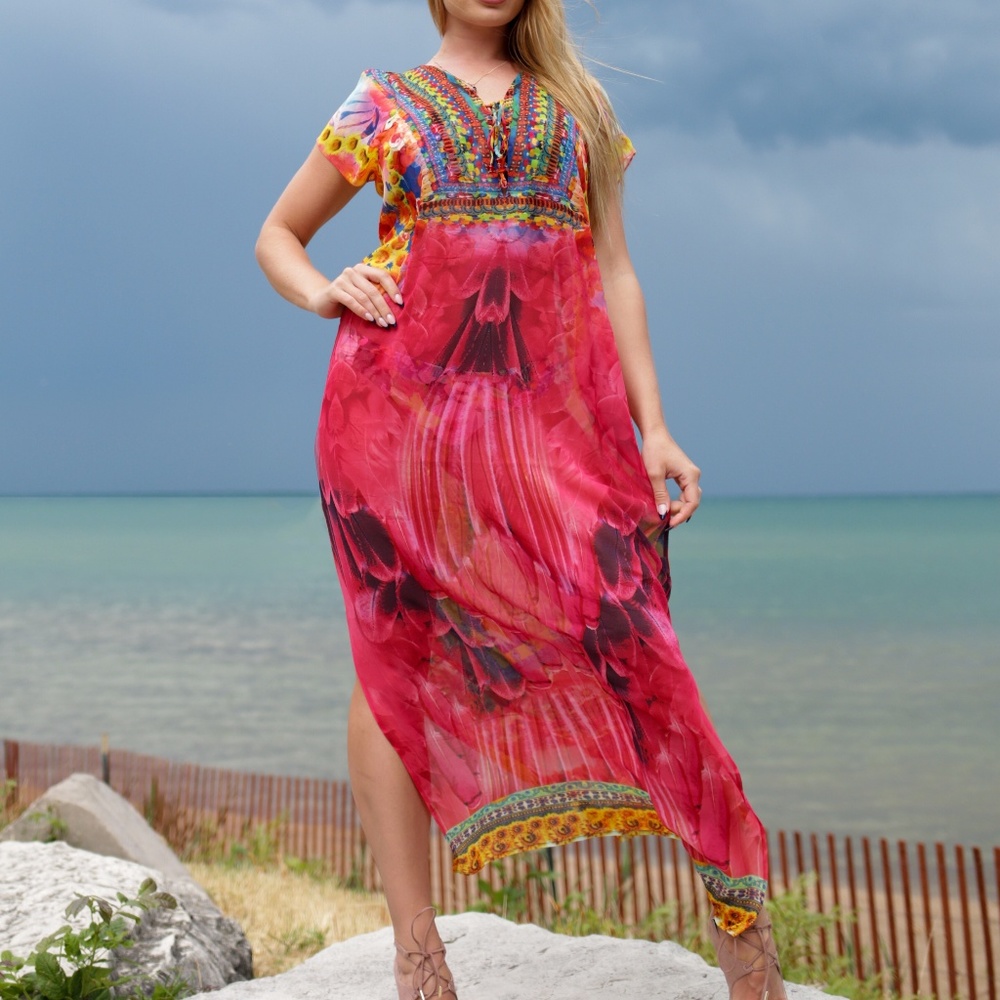 Fiesta long kaftan