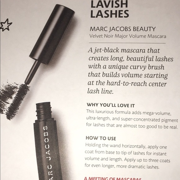 🆕 MARC JACOBS Velvet Noir black mascara sample - Picture 4 of 7