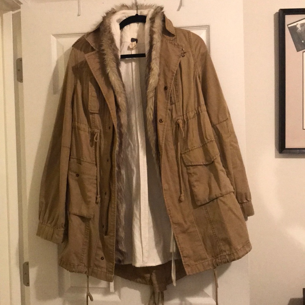 Free People cargo jacket