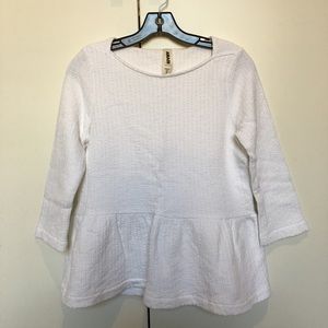 Amadi (Anthropolgie) white flowy top