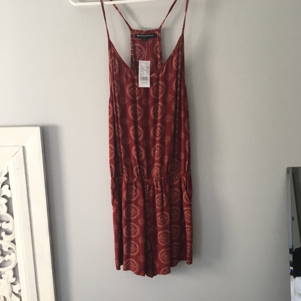 NWT brandy melville romper