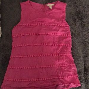 Pink banana republic shirt
