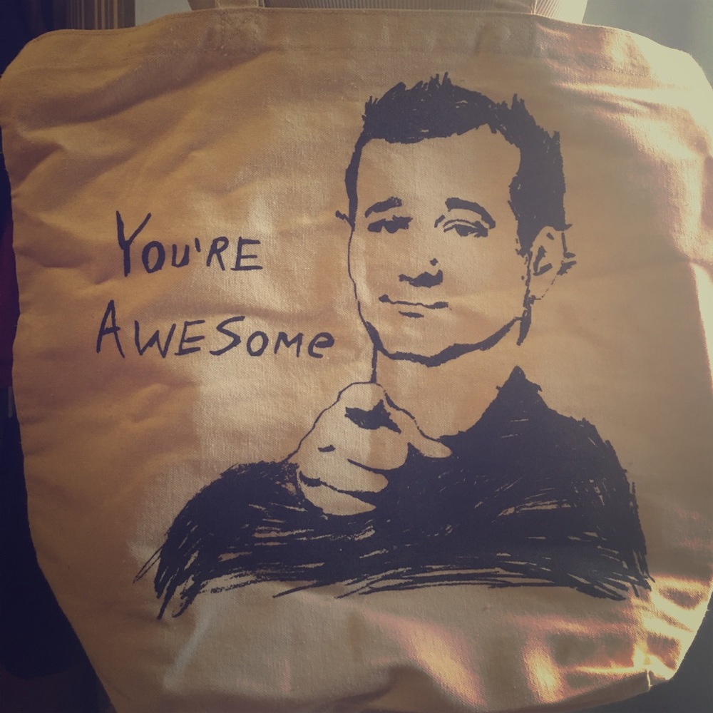 Bill Murray “You’re Awesome” Tote Bag