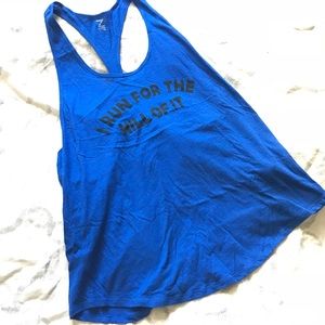 Z by Zella Run for the Hill of It Racerback