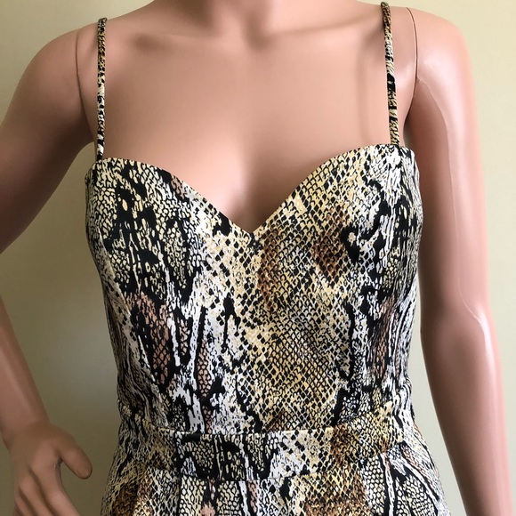 Naven Python Print Mini Dress - Picture 2 of 8