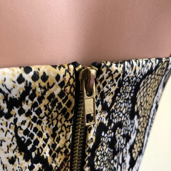 Naven Python Print Mini Dress - Picture 6 of 8