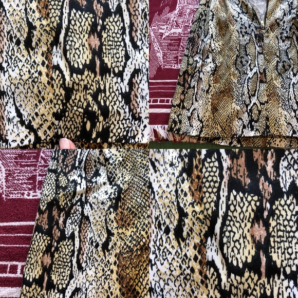 Naven Python Print Mini Dress - Picture 8 of 8