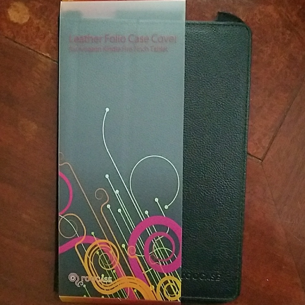 roocase Leather Folio Case cover